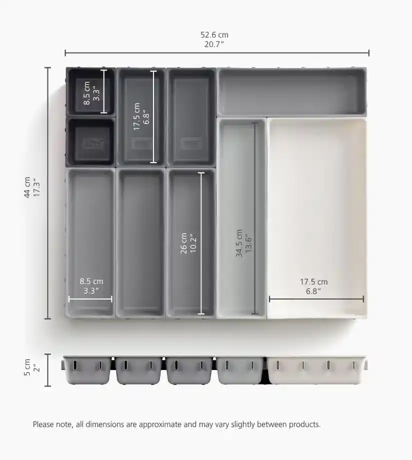 Organizador Cubiertos Utensilios Cocina 10 Espacios Multiuso