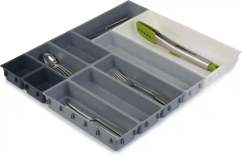 Organizador Cubiertos Utensilios Cocina 10 Espacios Multiuso