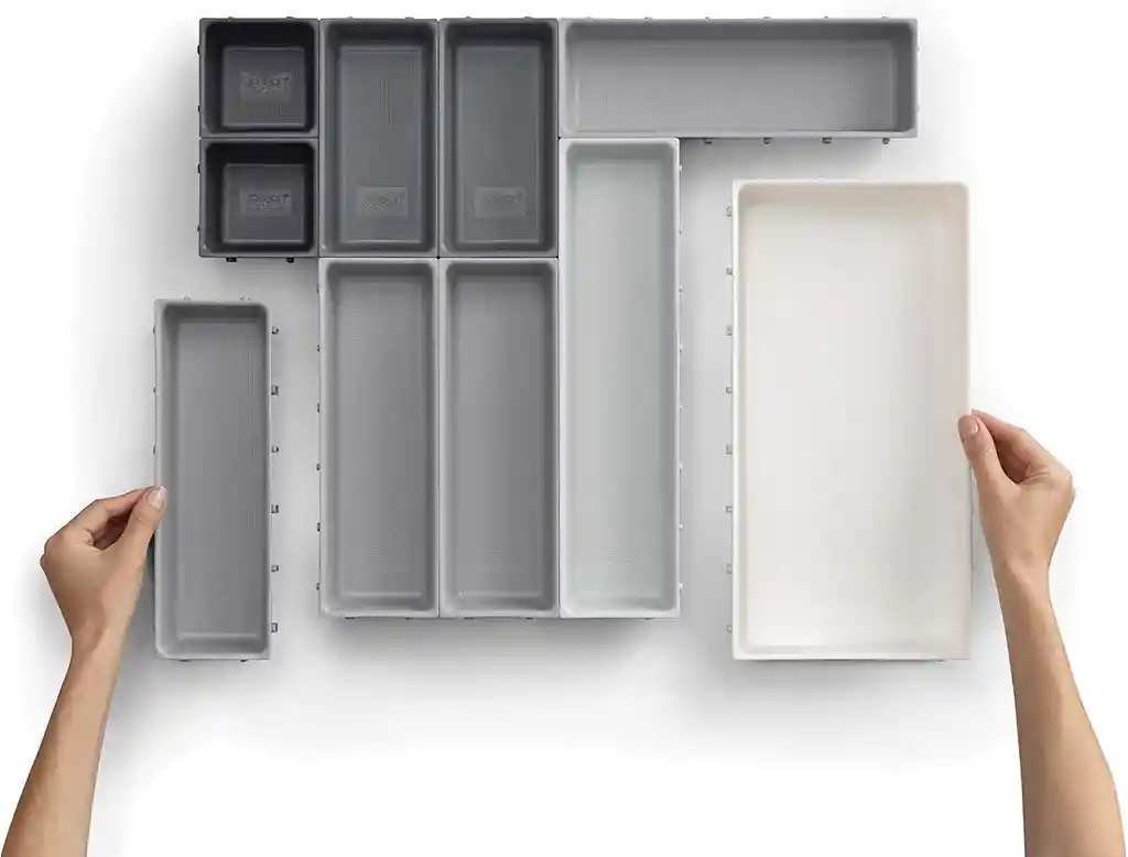 Organizador Cubiertos Utensilios Cocina 10 Espacios Multiuso
