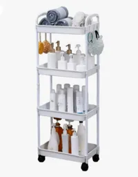 Estante Organizador Artículos Multiusos Cocina Carrito Ruedas X4