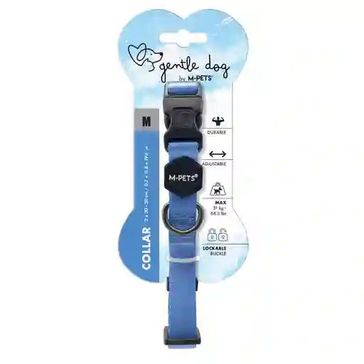 Collar Gentle M Azul