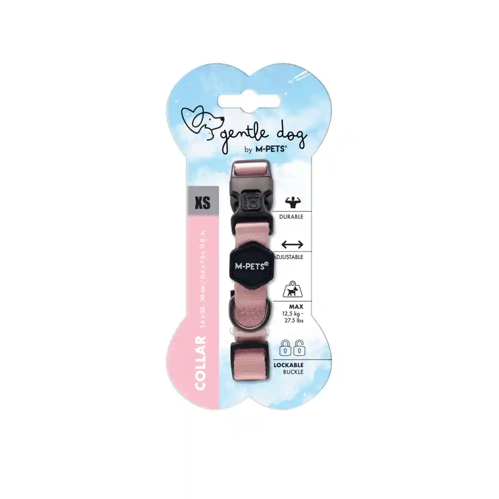 Collar Gentle Xs Rosa