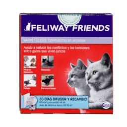 Feliway Friends Difusor + Recarga 48 Ml