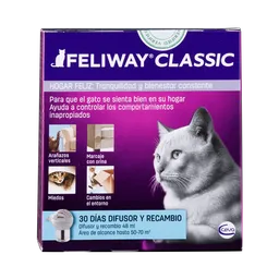 Feliway Classic Difusor + Recarga 48 Ml