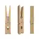 Gancho O Pinza De Madera