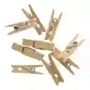 Gancho O Pinza De Madera