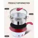 Mini Olla Electrica Coccion Vapor Multifuncional Hogar 2en1