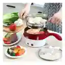 Mini Olla Electrica Coccion Vapor Multifuncional Hogar 2en1