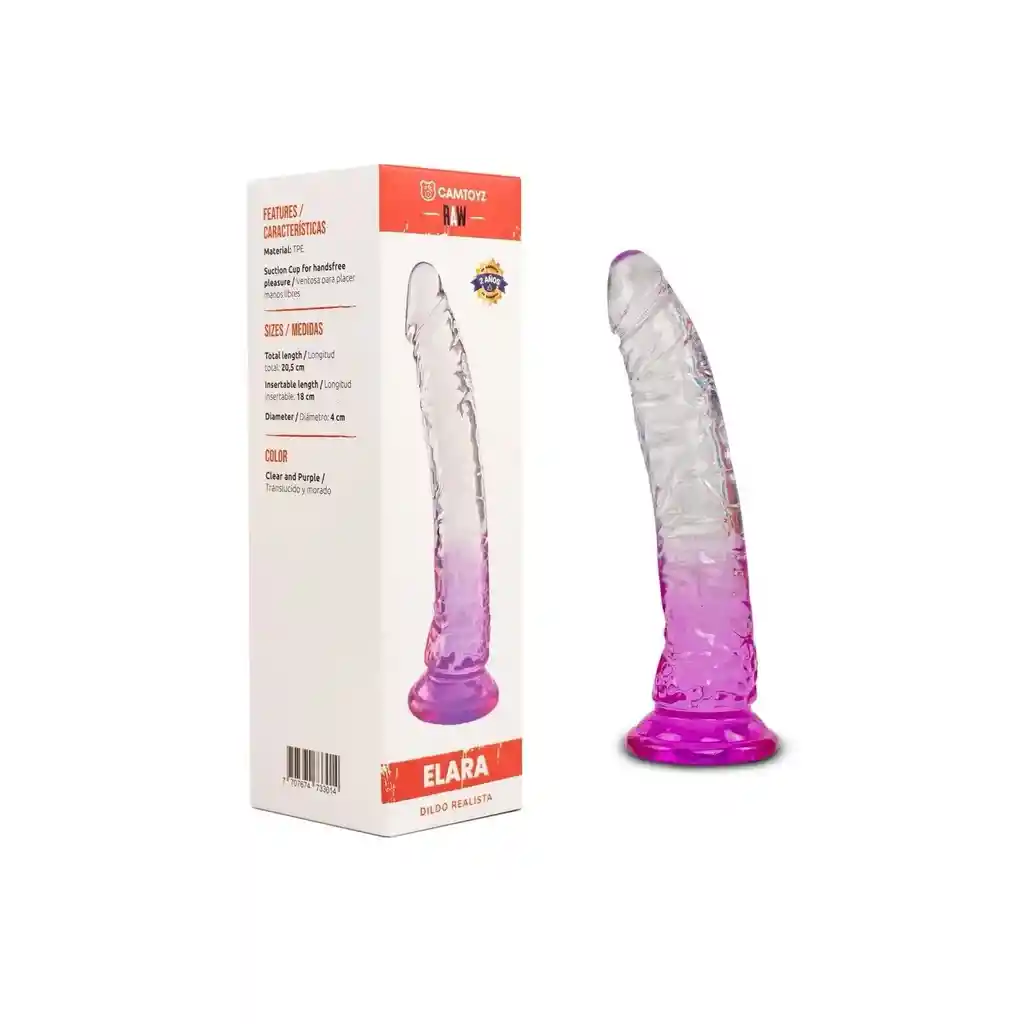 Dildo Realista Elara 20.5cm