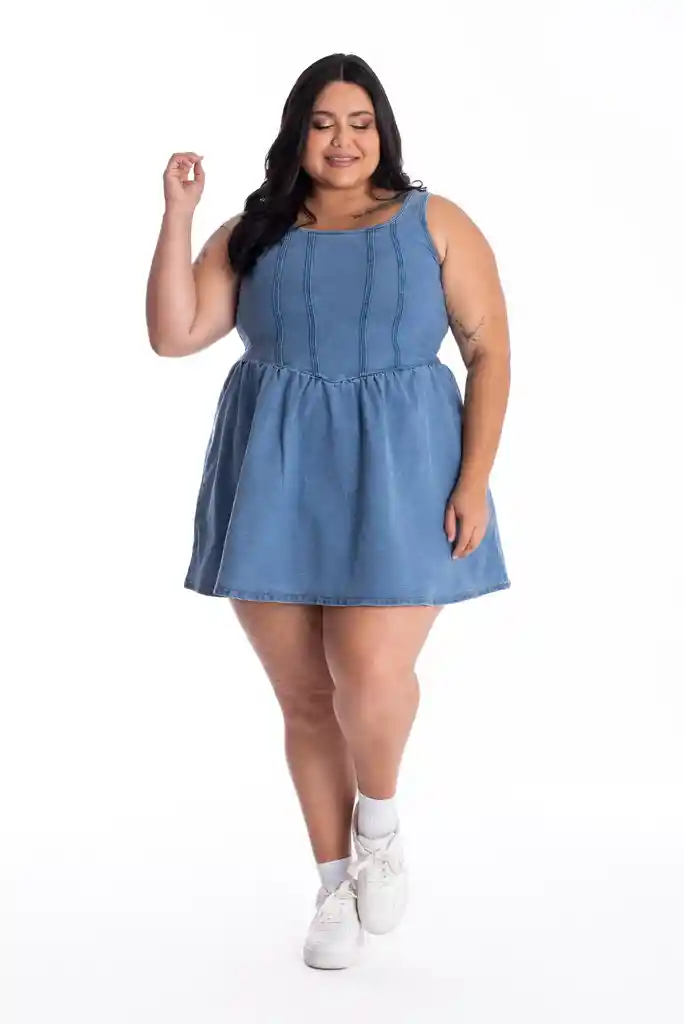 Vestido Denim Luna T14