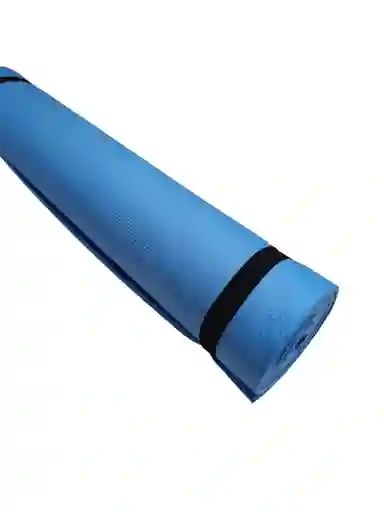 Tapete Training Ozs Yoga Fitness 61x183cm-6mm Gv88/ Azul Celeste
