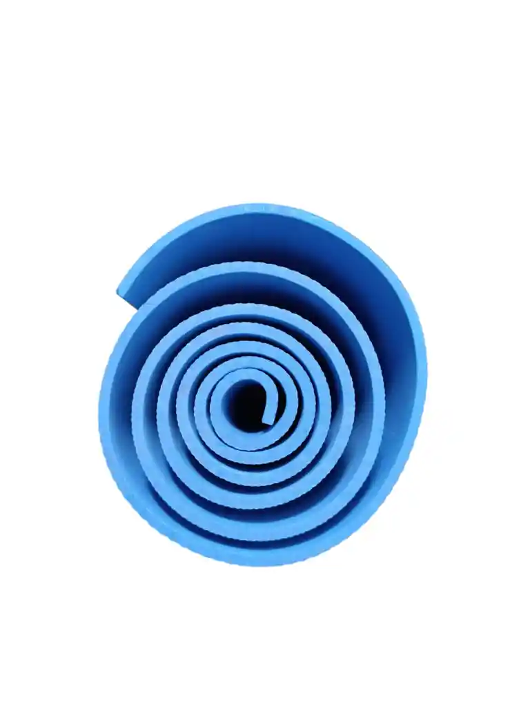 Tapete Training Ozs Yoga Fitness 61x183cm-6mm Gv88/ Azul Celeste