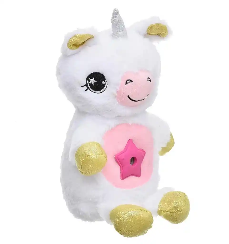 Muñeco Star Belly Dream Lites Proyector Peluche Unicornio