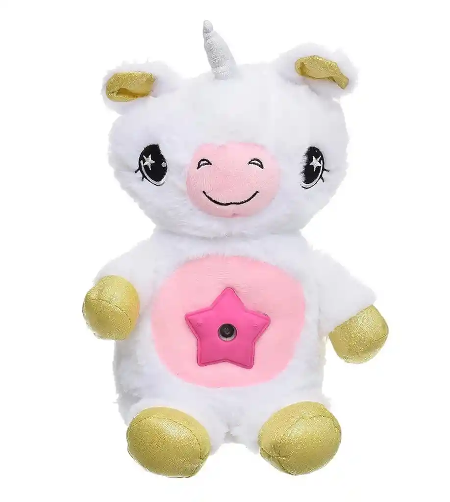 Muñeco Star Belly Dream Lites Proyector Peluche Unicornio