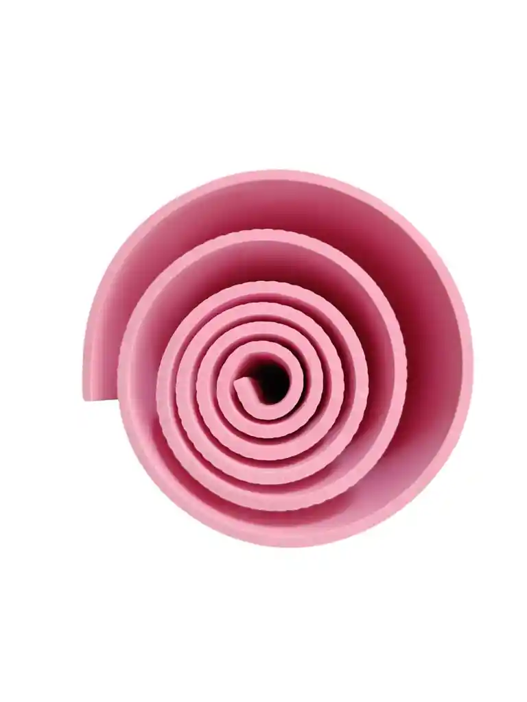 Tapete Training Ozs Yoga Fitness 61x183cm-6mm Gv887/ Rosado