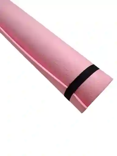 Tapete Training Ozs Yoga Fitness 61x183cm-6mm Gv887/ Rosado
