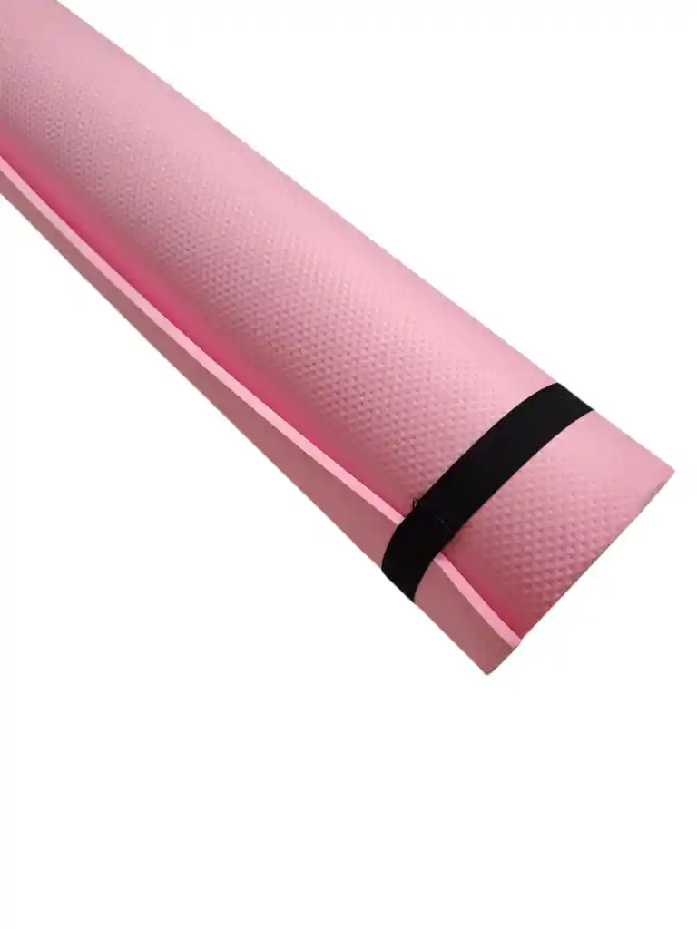 Tapete Training Ozs Yoga Fitness 61x183cm-6mm Gv887/ Rosado