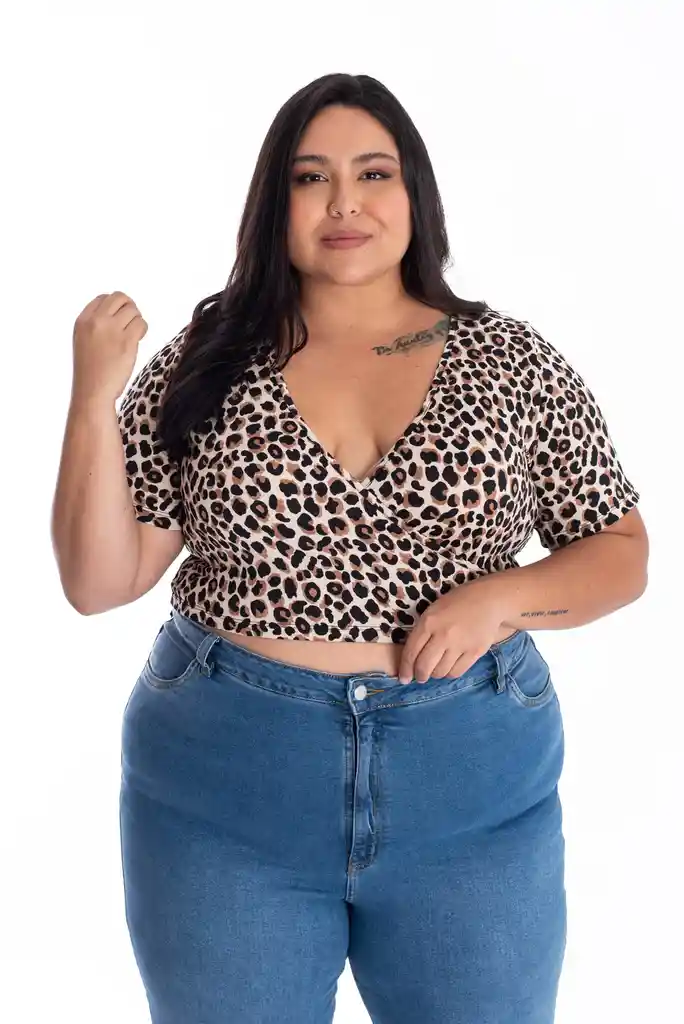 Crop Top Cover Print T14/16