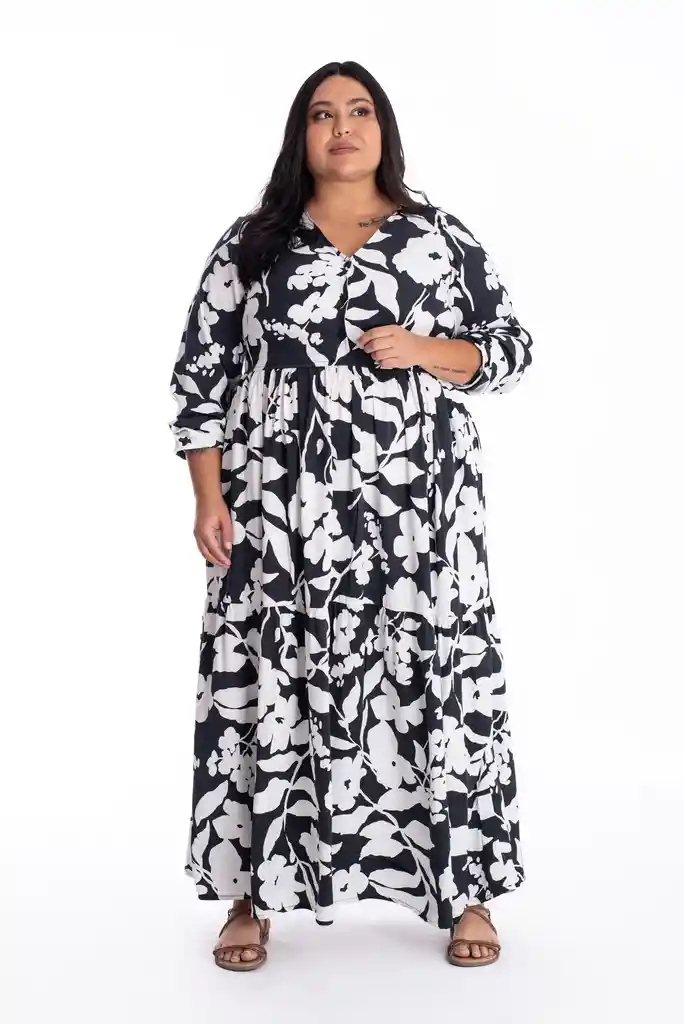 Vestido Andina Negro T24