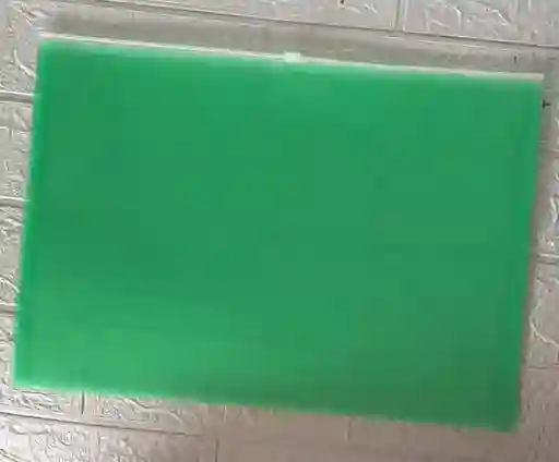 Carpeta Plastica Oficio Cierre Verde