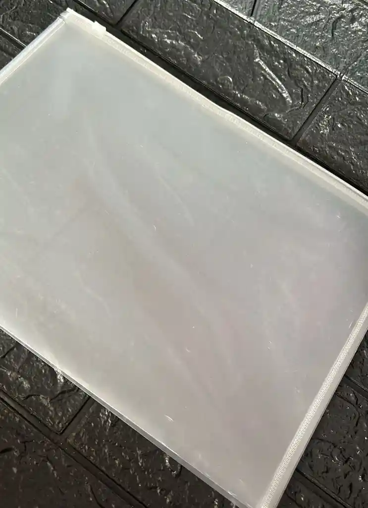 Carpeta Plastica Oficio Cierre Transparente