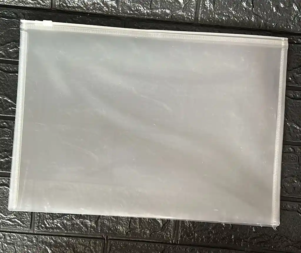 Carpeta Plastica Oficio Cierre Transparente