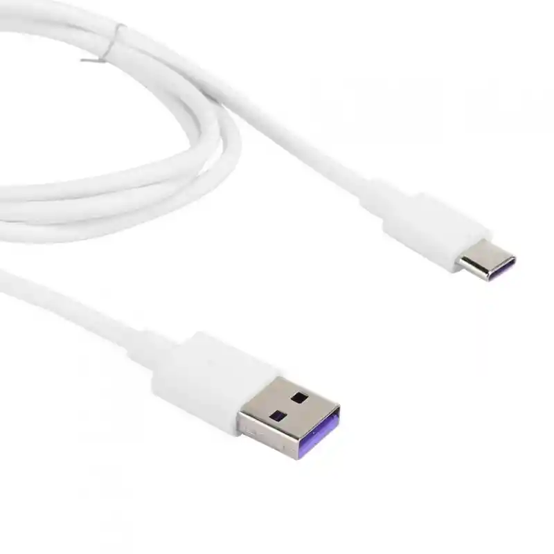 Cable Tipo C Carga Rapida 3.1a Blanco White Energy Marca Del Futuro