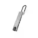 Adaptador 8 En 1 Tipo C Lan Tf Sd Hdmi Usb Pd Hub