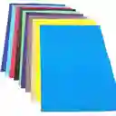 Carton Corrugado Azul Celeste Medio Pliego