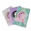 Cuaderno De Peluche Unicornio