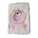 Cuaderno De Peluche Unicornio