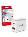 Cargador Genius Pd-20ac Us 20w Blanco