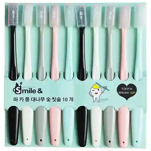 Kit X 10 Cepillos De Dientes Personal