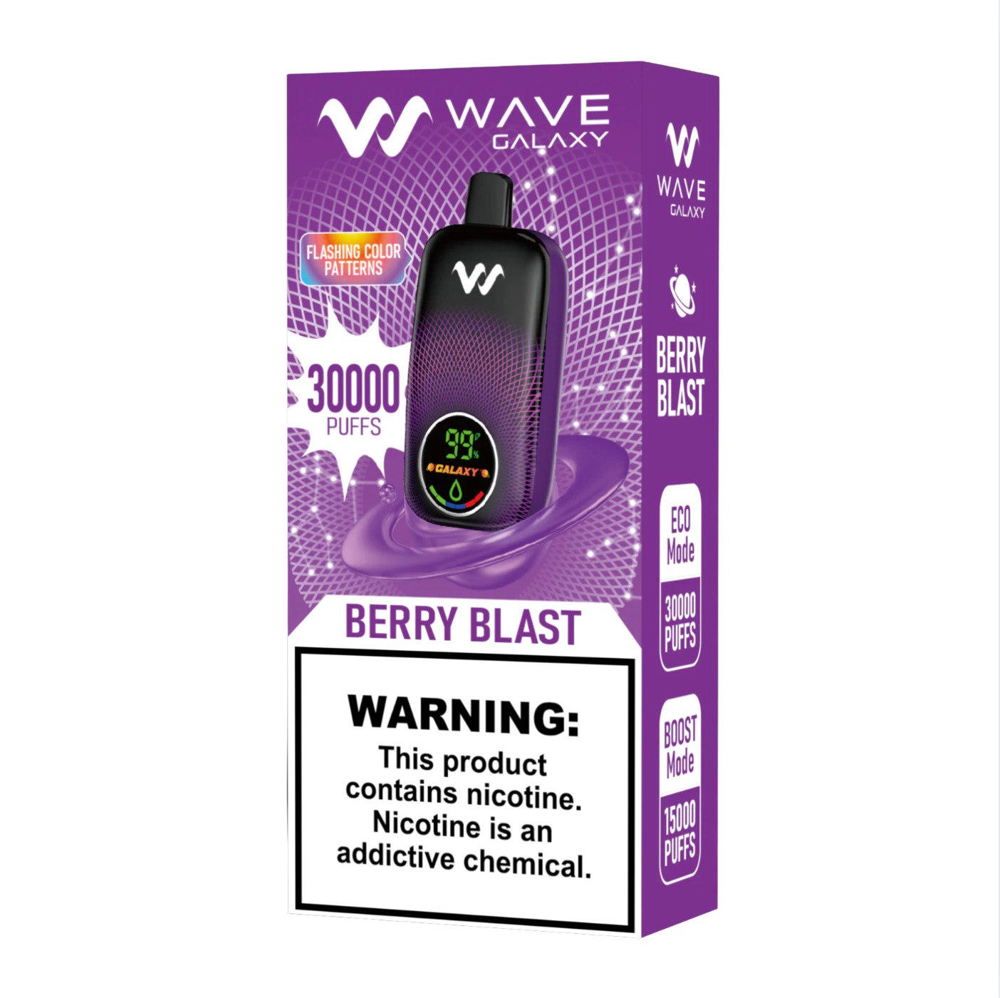 Focus 2 30K Refill Pods Vapsolo Galaxy 30000 30K Puffs Rechargeable  Disposable Vape