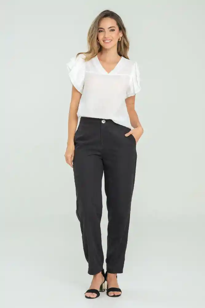 Pantalon Pragat Color Negro Talla 8