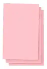 1/8 Cartulina Color Rosado