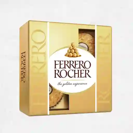 Caja Ferrero Rocher Por 4 Unidades