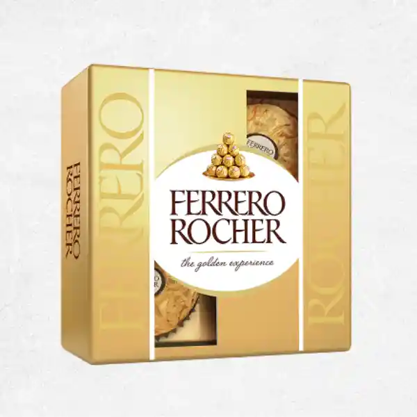 Caja Ferrero Rocher Por 4 Unidades