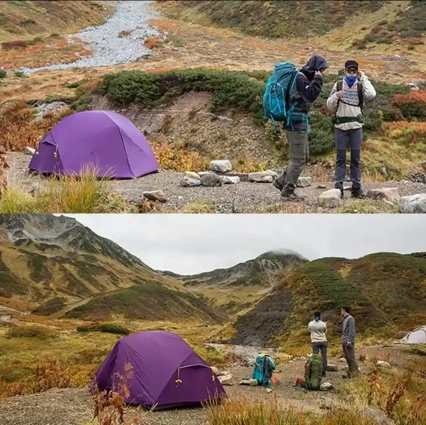 Carpa Camping 2 Personas Sobrecarpa Impermeable Mongar Naturehike