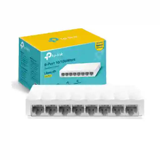 Switch Tplink 8 Puertos Base 100