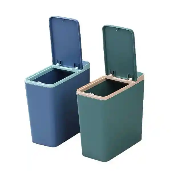 Cesto De Basura Sistema Push Con Dispensador Para Bolsas