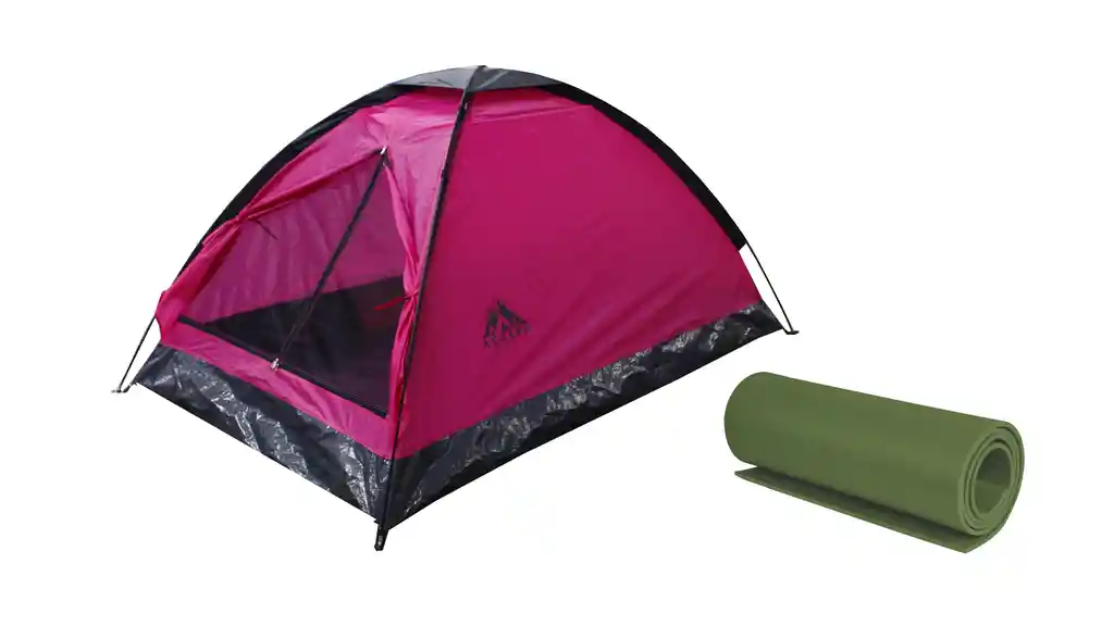 Combo Carpa 2 Personas Asgard + Aislante Termico