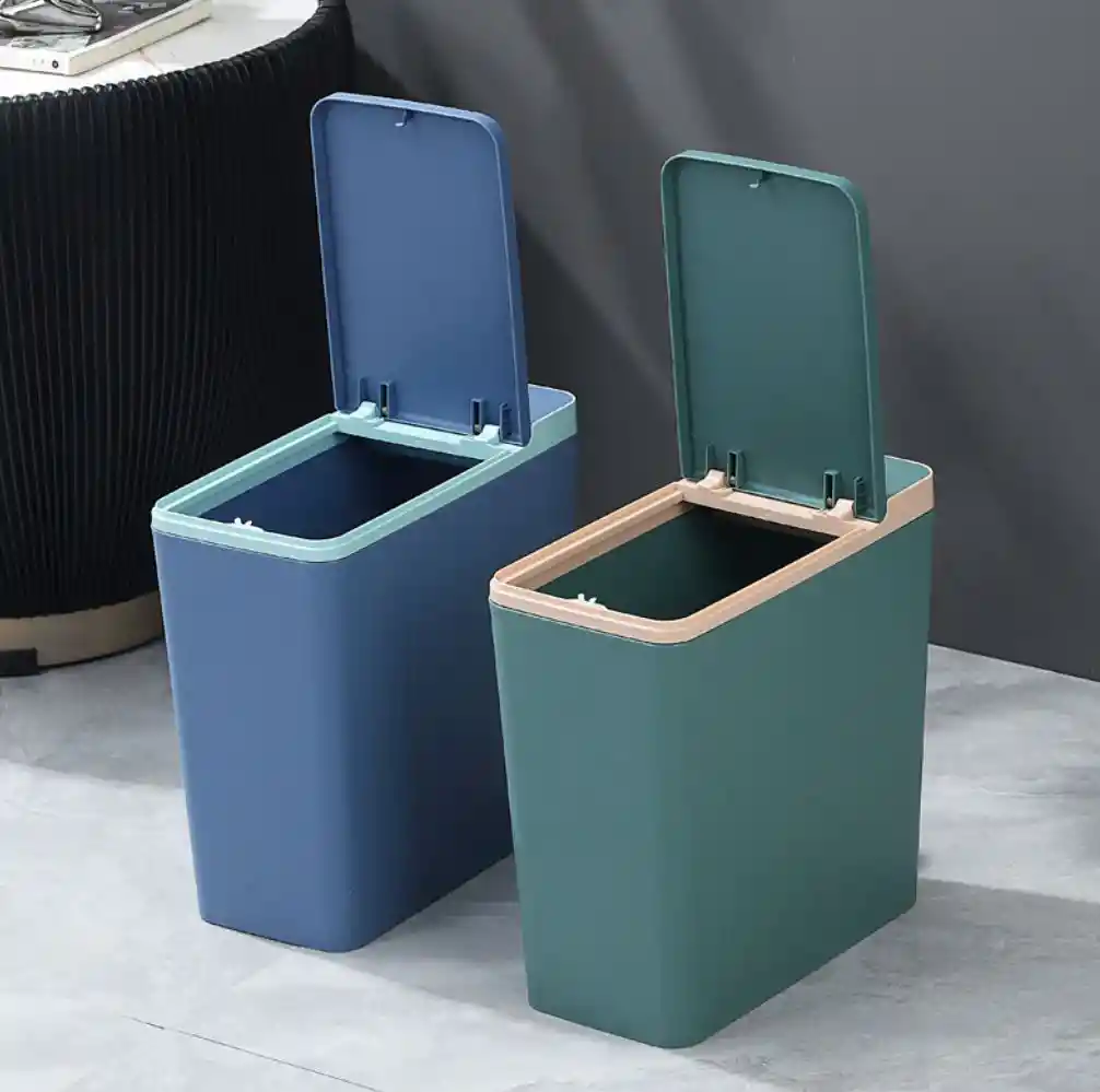 Cesto De Basura Sistema Push Con Dispensador Para Bolsas