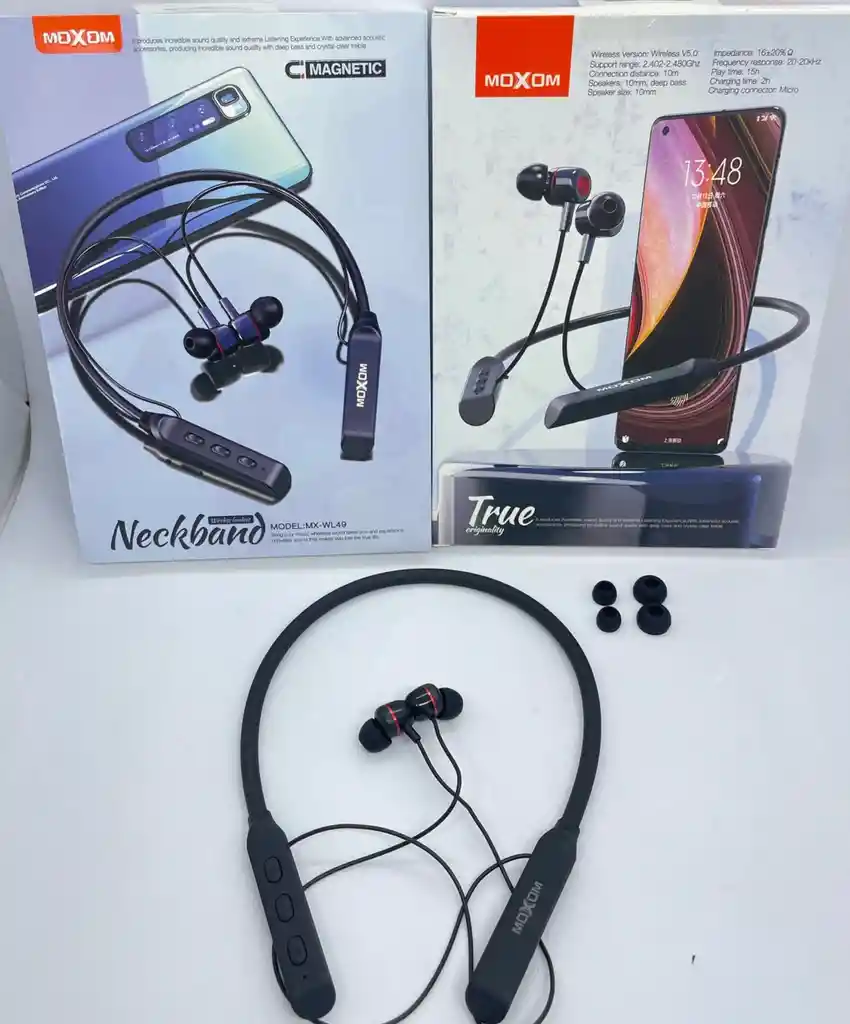 Audifonos De Cuello Moxom Wl49