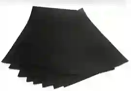 Cartulina Negra 1/8 Paquete X 10