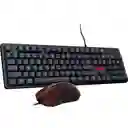Teclado Mouse Redragon S107-ba 3200 Dpi Gaming Rgb Anti-ghosting