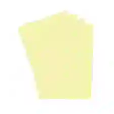 1/8 Cartulina Color Amarillo