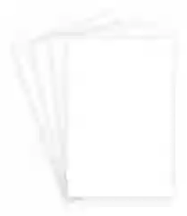 1/8 Cartulina Blanca Paquete X 10