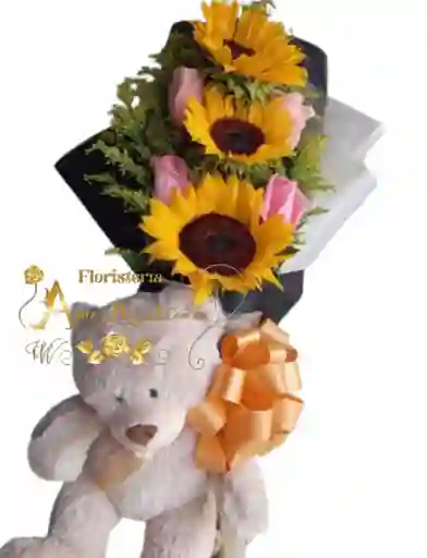 Bouquet Con Peluche