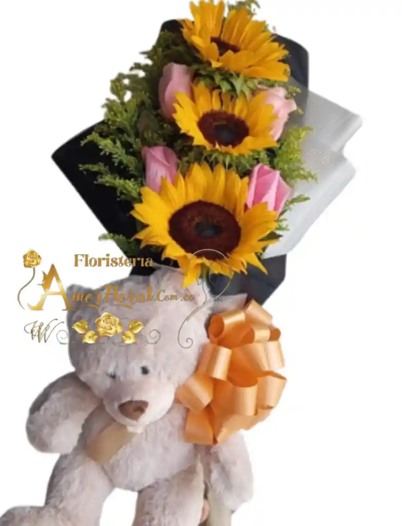 Bouquet Con Peluche